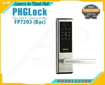   PHGLOCK FP7203 (Bạc)
Chắc hẳn khóa cửa chính là một thứ không thể thiếu và cũng là một trong những yếu tố quan trọng góp phần bảo vệ cho ngôi nhà. Không thể phủ nhận vai trò của những ổ khóa cơ, tuy nhiên hiện nay khóa điện tử đang dần được thay thế trên thị trường. Đặc biệt đó chính là sản phẩm khóa điện tử PHGLock với mẫu khóa vân tay, khóa khách sạn, khóa mã số cao cấp và hiện đại, có xuất xứ từ Australia.

Khoá cửa cho văn phòng FP7203 (Bạc) thuộc dòng khoá điện tử thuộc thương hiệu PHGLock. Đây là một trong nhưng mẫu khoá có thiết kế đơn giản, chắc chắc với chất liệu inox. Nếu như bình thường chỉ có chiếc chìa khoá cơ, khách hàng có thể đánh rơi bất kể lúc nào. FP7203 có thêm thẻ cảm ứng Mifare, tiện lợi, dễ dàng sử dụng, mở cửa nhanh chóng trong vòng 1-2s và tăng tính năng bảo mật hơn.

Ưu điểm khóa điện tử PHGLock
Khóa điện tử PHGLock có nhiều tính năng bảo mật cao như: mở khóa bằng vân tay, mã số, thẻ từ, remote, chìa khóa cơ trong trường hợp khẩn cấp. Với tính năng này người khác cũng không thể dò mã, sao chép hay cắt chìa khóa như những khóa cơ thông thường