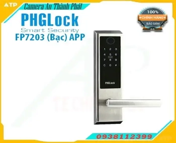   PHGLOCK FP7203 (Bạc-App)
Chắc hẳn khóa cửa chính là một thứ không thể thiếu và cũng là một trong những yếu tố quan trọng góp phần bảo vệ cho ngôi nhà. Không thể phủ nhận vai trò của những ổ khóa cơ, tuy nhiên hiện nay khóa điện tử đang dần được thay thế trên thị trường. Đặc biệt đó chính là sản phẩm khóa điện tử PHGLock với mẫu khóa vân tay, khóa khách sạn, khóa mã số cao cấp và hiện đại, có xuất xứ từ Australia.

Khoá cửa cho văn phòng FP7203 (Bạc-App) thuộc dòng khoá điện tử thuộc thương hiệu PHGLock. Đây là một trong nhưng mẫu khoá có thiết kế đơn giản, chắc chắc với chất liệu inox. Nếu như bình thường chỉ có chiếc chìa khoá cơ, khách hàng có thể đánh rơi bất kể lúc nào. FP7203 có thêm thẻ cảm ứng Mifare, tiện lợi, dễ dàng sử dụng, mở cửa nhanh chóng trong vòng 1-2s và tăng tính năng bảo mật hơn.

Ưu điểm khóa điện tử PHGLock
Khóa điện tử PHGLock có nhiều tính năng bảo mật cao như: mở khóa bằng vân tay, mã số, thẻ từ, remote, chìa khóa cơ trong trường hợp khẩn cấp. Với tính năng này người khác cũng không thể dò mã, sao chép hay cắt chìa khóa như những khóa cơ thông thường
